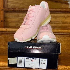 Polo by Ralph Lauren Light Pink Sneakers